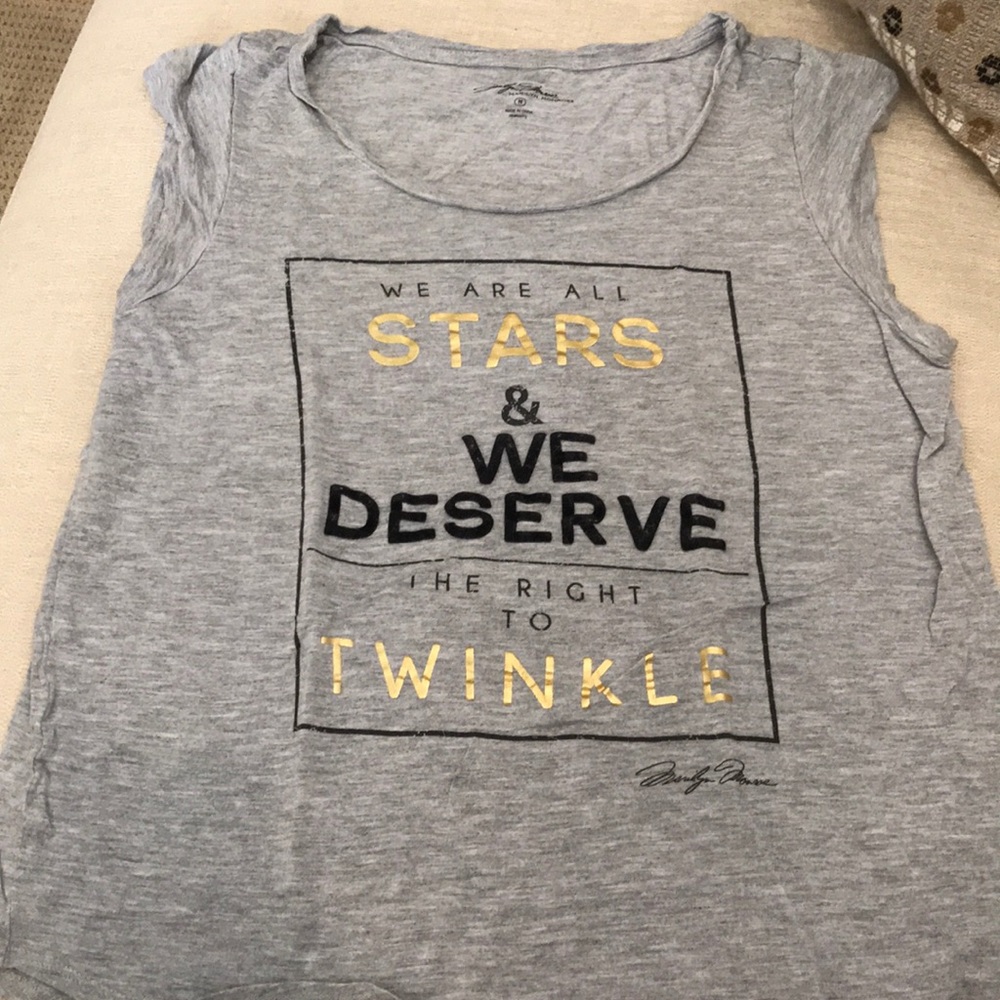 Marilyn Monroe inspirational tank top